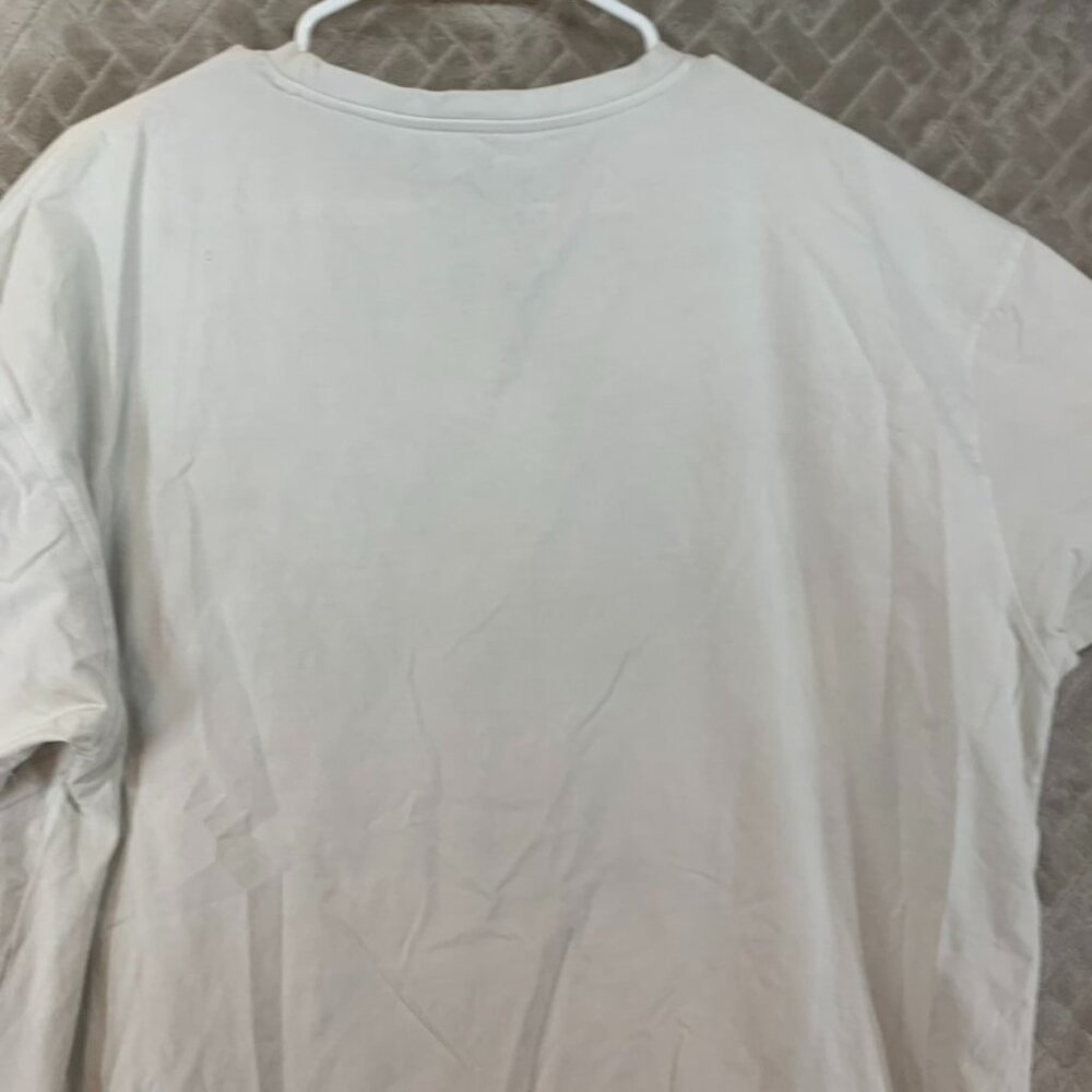 Bleecker & Mercer Mens 3X T-Shirt White Graphic Print Short Sleeve Logo - Picture 15 of 16